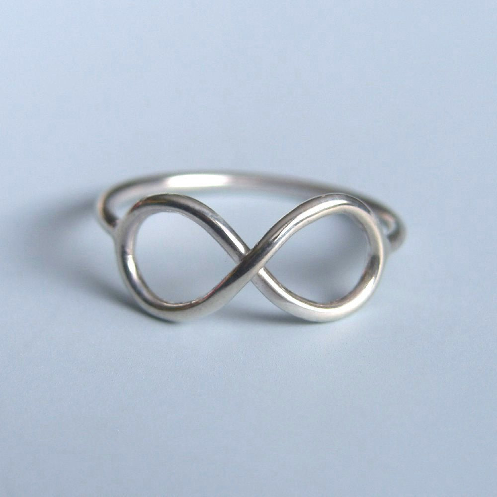 Diamonds Infinity Symbol Promise Ring 1/6 ct tw Sterling Silver | Kay
