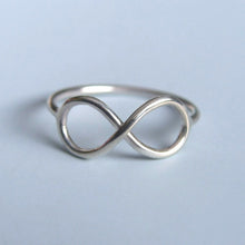Infinity Symbol Ring Sterling Silver Infinity Ring